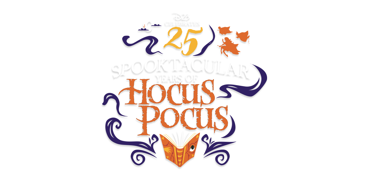 Tickets For D23 Celebrates 25 Spooktacular Years Of - Hocus Pocus Spellbook Necklace (1180x600), Png Download