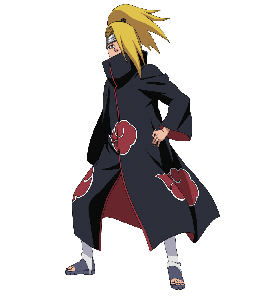 Download Deidara デイダラ Art Is A Blast Pain Naruto Full Body Png Image With No Background Pngkey Com