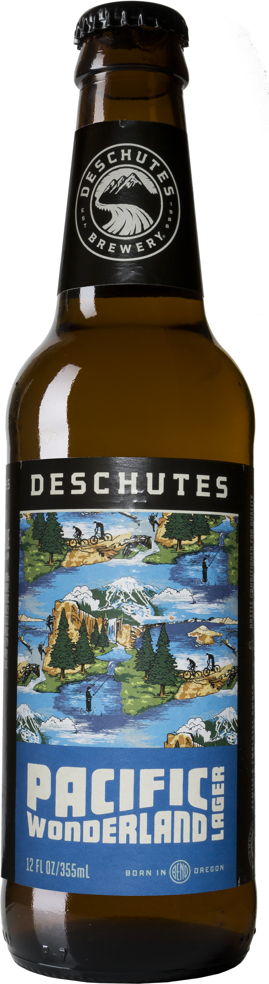 John Garland, Senior Editor - Deschutes Brewery Beer, Lager, Pacific Wonderland - (1000x3597), Png Download