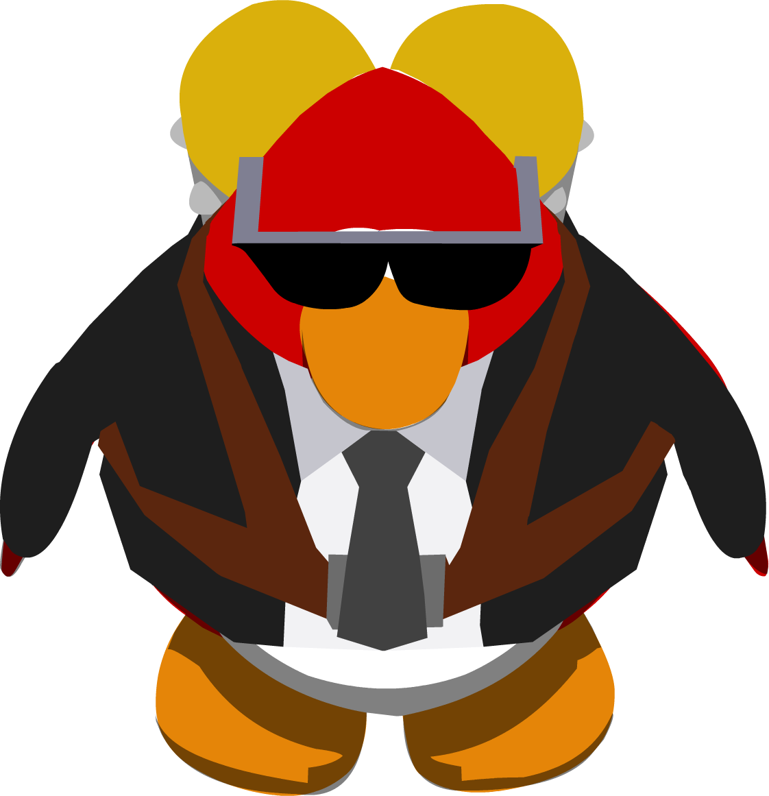 Fozzie Bear - Club Penguin Rewritten Jet Pack Guy (1122x1161), Png Download