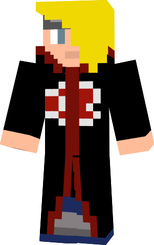 Criticism For My Deidara Skin - Skins Do Naruto Para Minecraft (301x478), Png Download