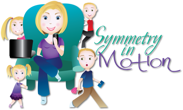 Symmetry In Motion - Cartoon (639x385), Png Download