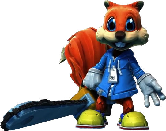 Conker Project - Project Spark Conker (542x430), Png Download
