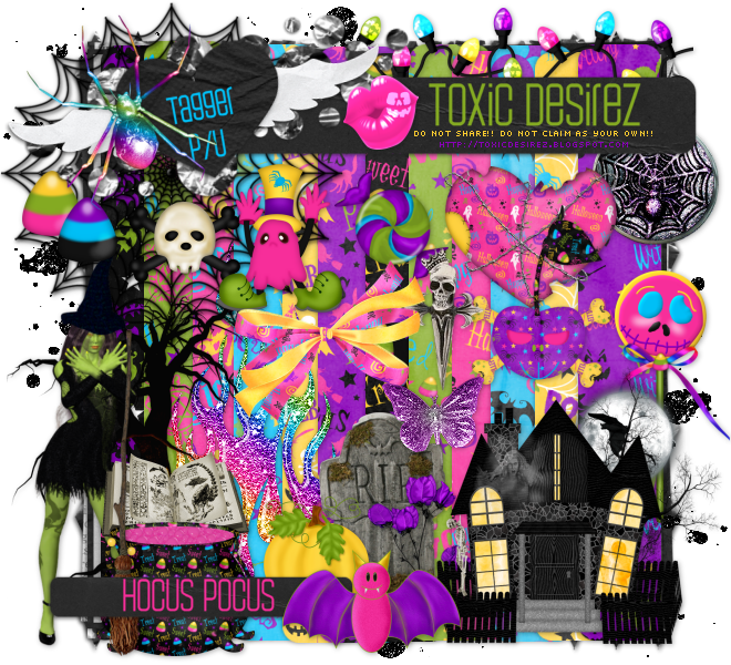 Hocus Pocus Larger Image - Felties (660x600), Png Download