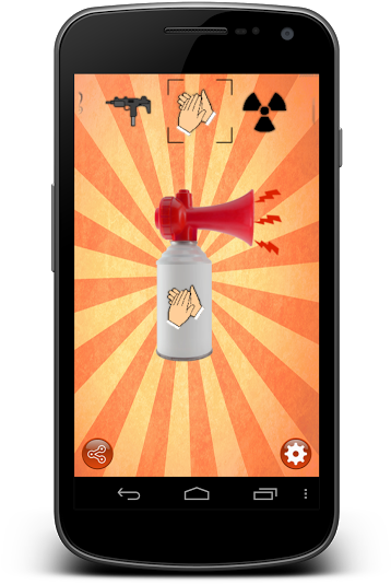 Air Horn Air Horn - Air Horn (357x620), Png Download