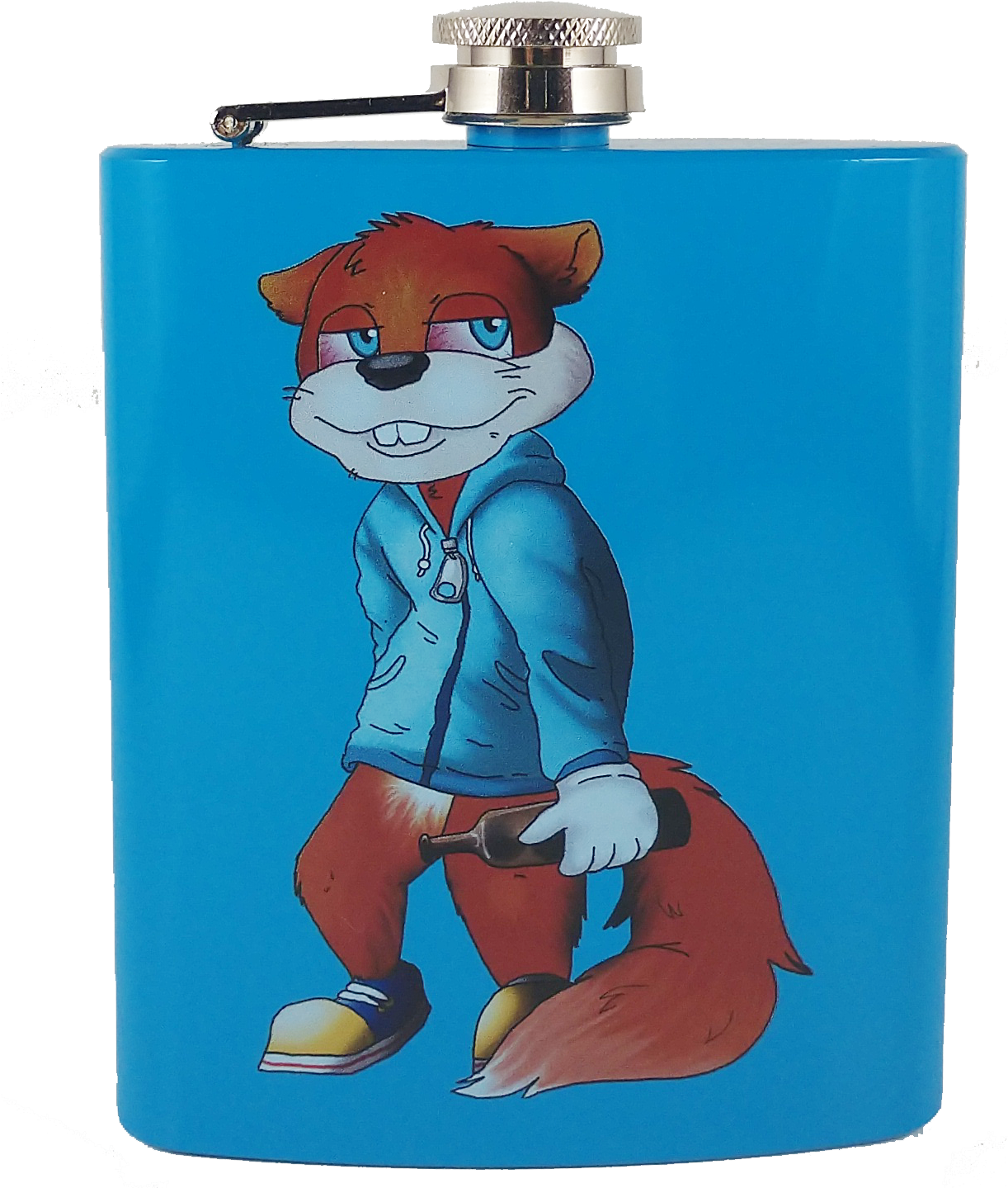 Conker's Bad Fur Day Flask - Conkers (1476x1476), Png Download