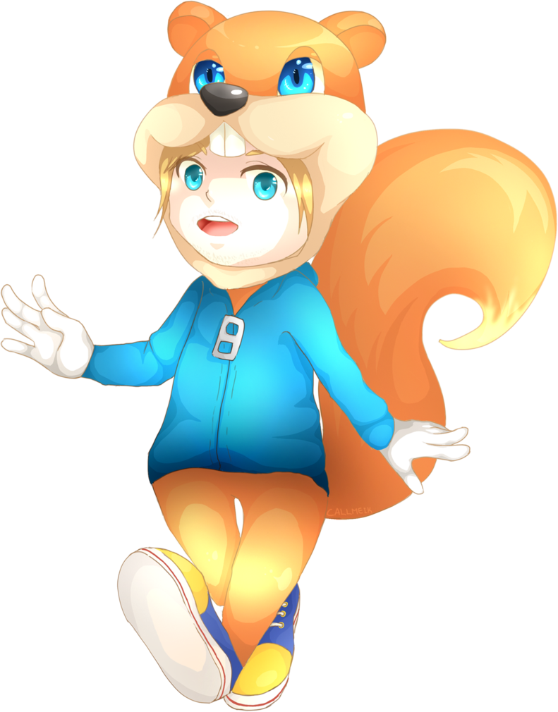 Pewdiepie / Conker's Bad Fur Day - Conker's Bad Fur Day Fanart (791x1010), Png Download