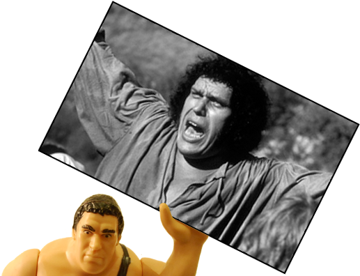 André The Giant (565x400), Png Download