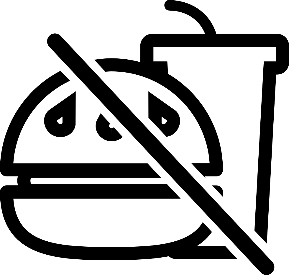No Food Allowed - No Food Icon Png (980x932), Png Download