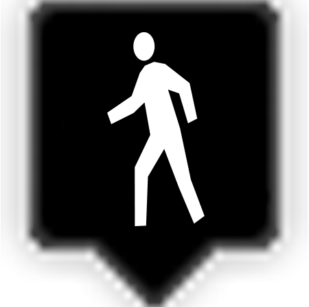Pedestrian - Traffic Light (450x448), Png Download