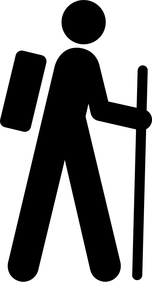 Pedestrian Comments - Icon (530x981), Png Download