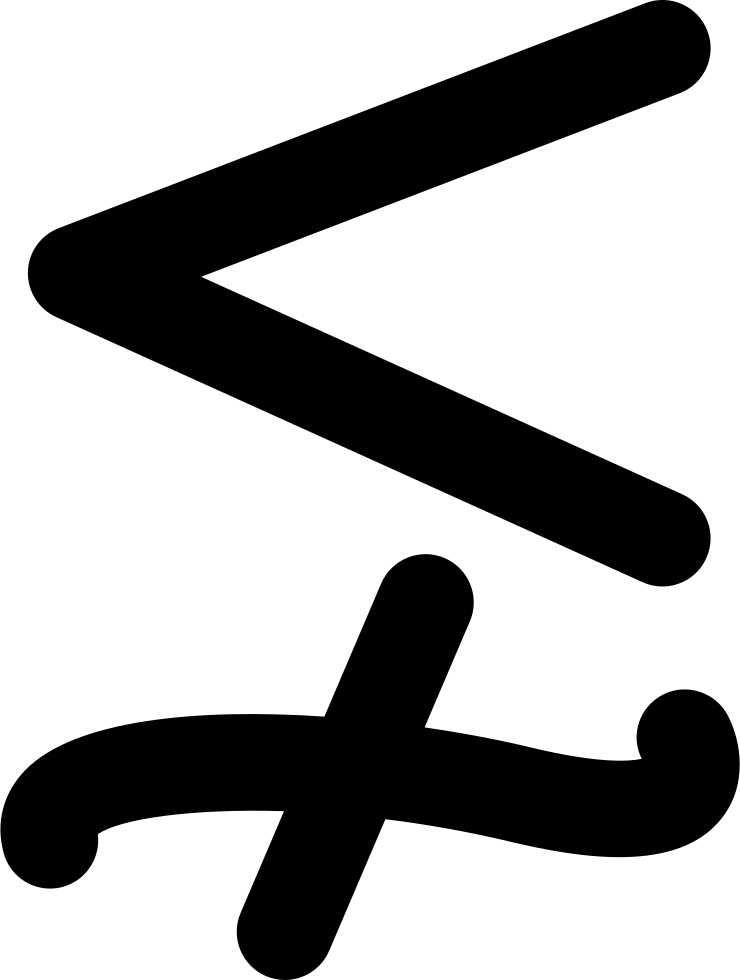 Less But Not Equivalent Mathematical Symbol Comments - Sinal De Equivalente (740x980), Png Download