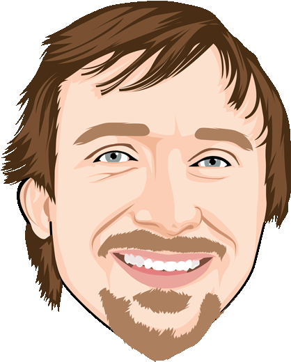 Michael Clifford - Cartoon (550x550), Png Download