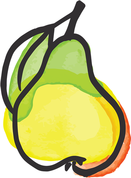 Pear Illustration - Pear (800x636), Png Download
