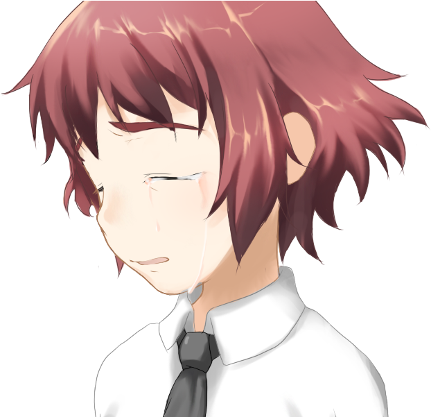 From The Picture, I Have Come To The Conclusion That - Katawa Shoujo Rin Crying (800x600), Png Download