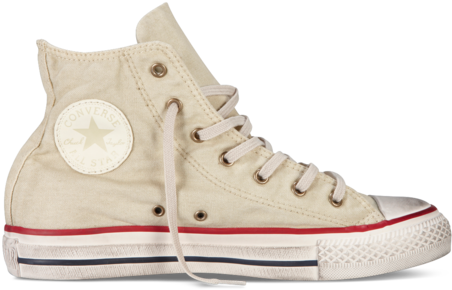 Chuck Taylor Washed Canvas - Joe Sugg White Converse (454x454), Png Download