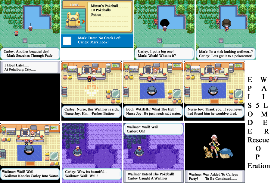 Episode 5 "wailmer, Rescue Operation " - Pokemon (900x610), Png Download