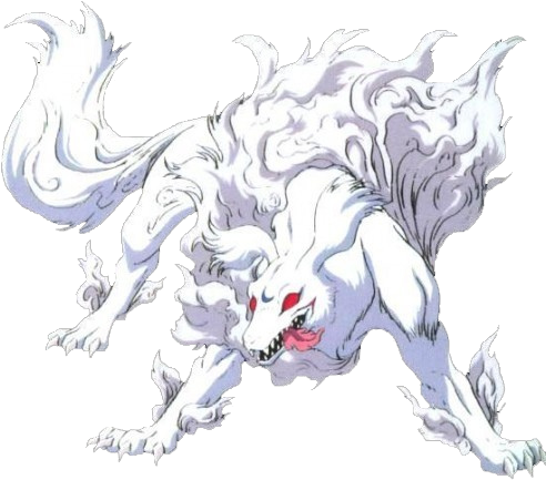 Sesshomaru Yokai - Sesshomaru Dog Demon Form (500x442), Png Download