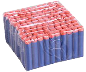 Nerf Toy Refil Gum Dart 30 Darts - Shungho 100x Refill Bullet Dart For Nerf N-strike Elite (600x450), Png Download