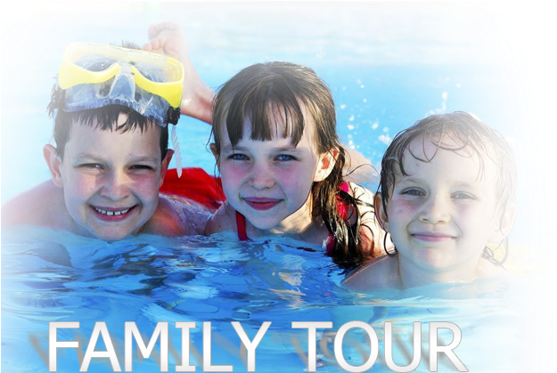 Kids Swimming (624x437), Png Download