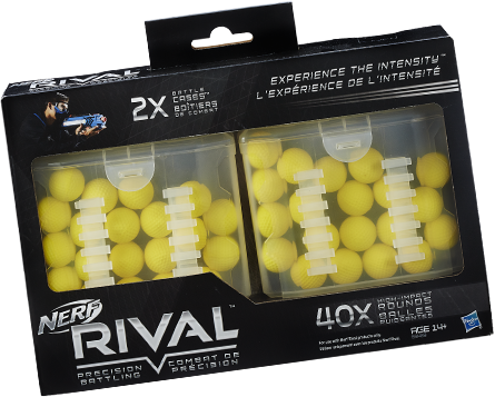 Nerf Rival - Nerf Elite Darts Packs (445x357), Png Download
