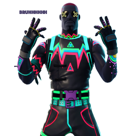 Lightshow-outfit - Fortnite Skins (448x448), Png Download