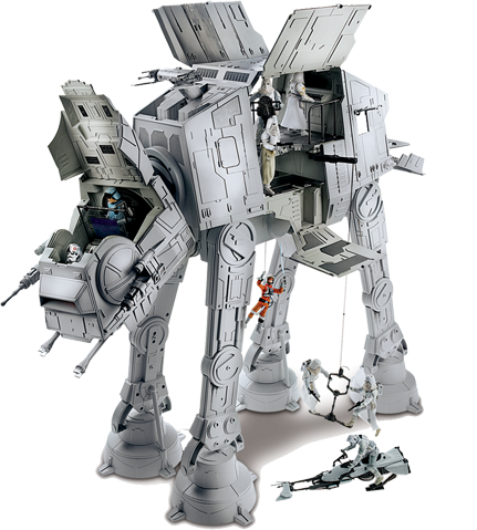 Star Wars Vehicles Action Figures (431x479), Png Download