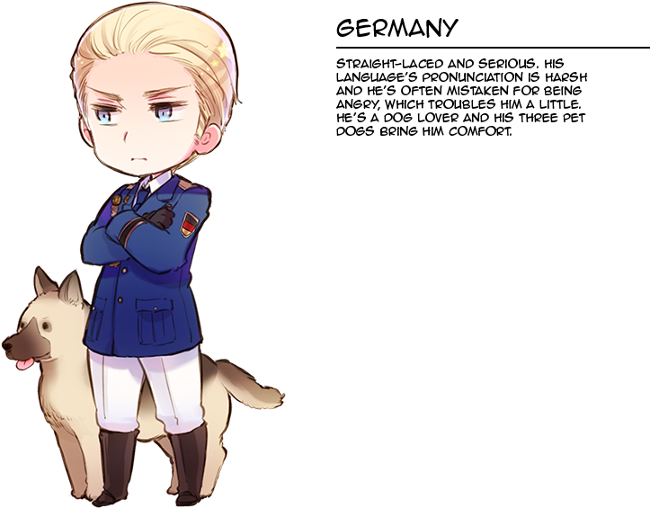 Hetalia World☆stars Character Profiles - Hetalia World Stars Germany (779x590), Png Download
