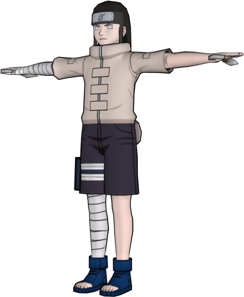 Download Zip Archive - Neji Clash Of Ninja 2 Png (750x650), Png Download