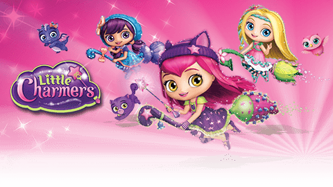 Little Charmers - Little Charmers - Sparkle Up Dvd (480x270), Png Download