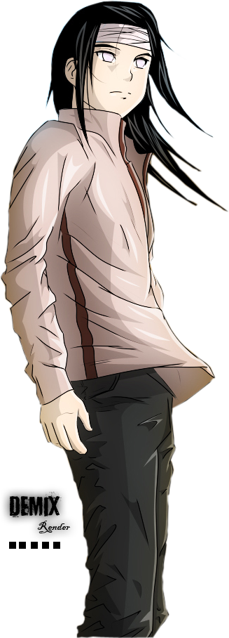 Could Someone Be Legit Enough To Make Me A Neji Avy - Hijo De Neji Hyuga (327x908), Png Download