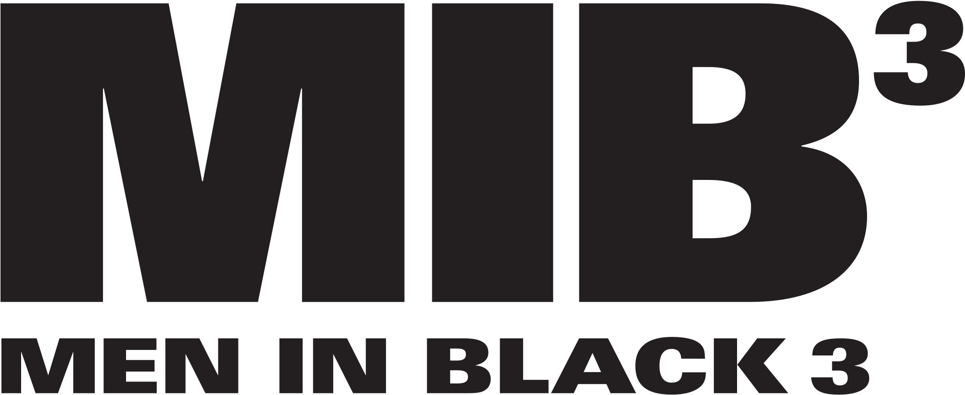Related Wallpapers - Men In Black 3 Logo (2000x848), Png Download