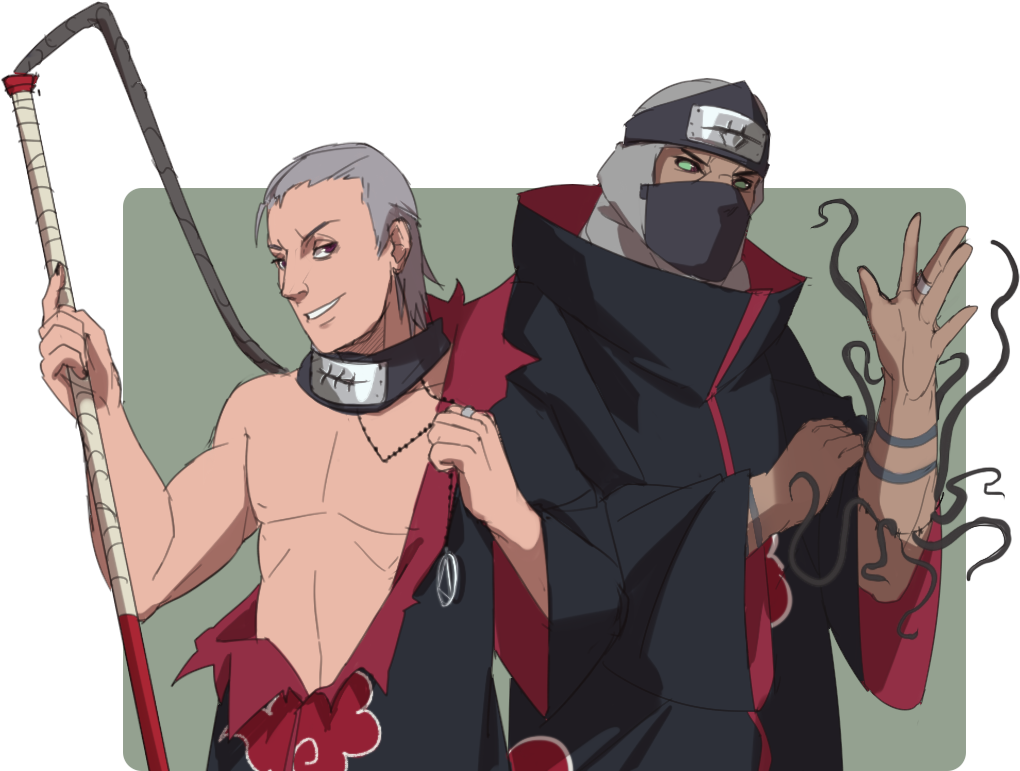 Some Naruto Doodles Done Back In 2017 <3 Definitely - Cartoon (1041x817), Png Download