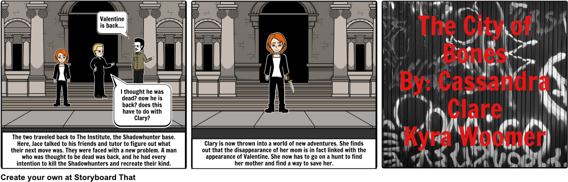 City Of Bones - Cartoon (1164x385), Png Download