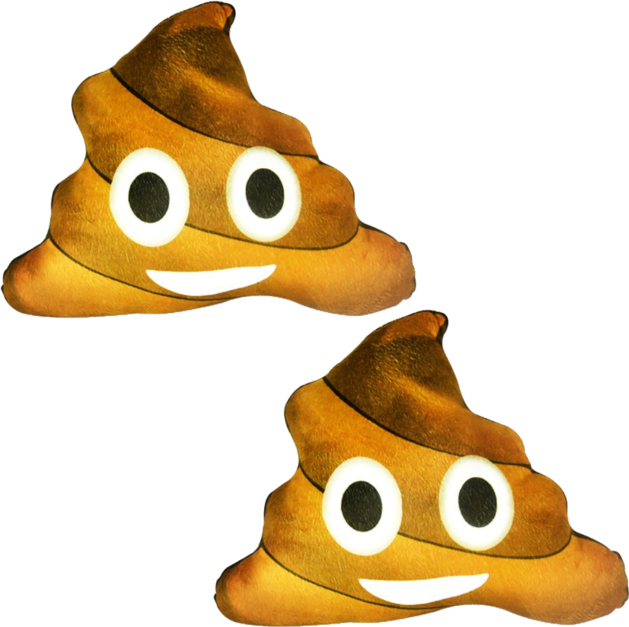 Kipp Brothers Poop Emoji Pillow (600x600), Png Download