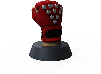 Kazuya Fist (404x316), Png Download