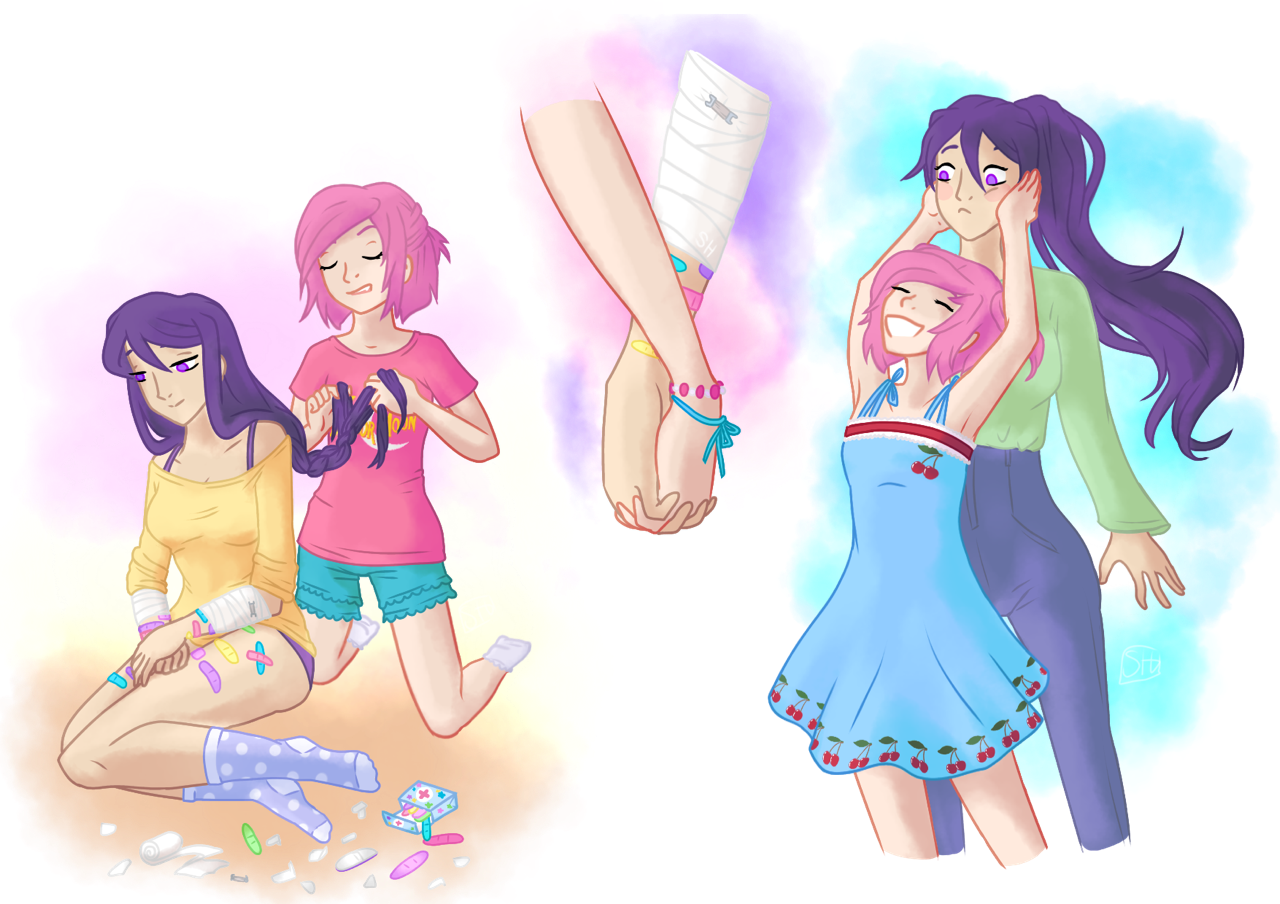 Yuri Appreciation Club Shvareidow - Natsuyuri Ddlc (1280x904), Png Download