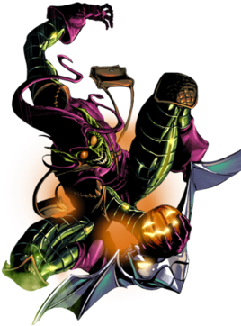 300 Cb Latest Evil Pumpkin Tattoo - Vilões Do Homem Aranha (300x418), Png Download