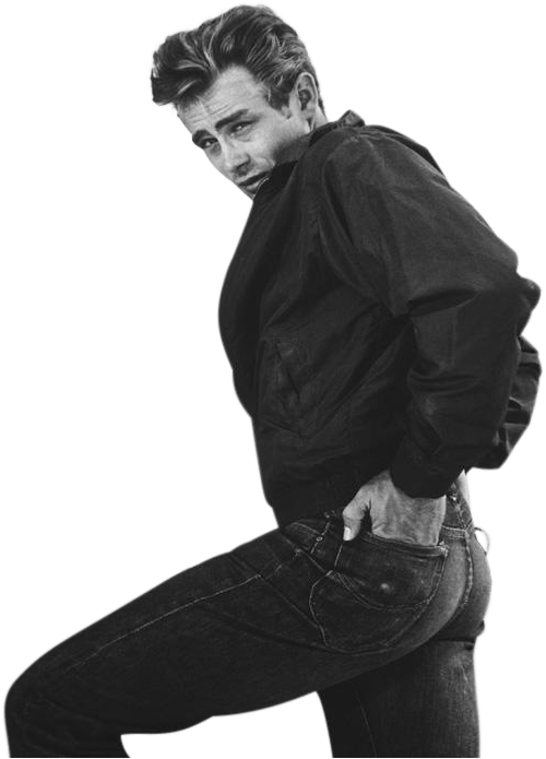 James Dean 1955 0861 - James Dean Denim Jeans (554x770), Png Download