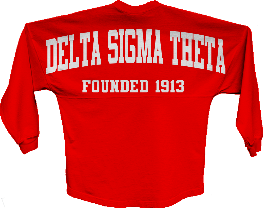 Delta Sigma Theta Spirit Jersey - Uptowngreek Kd Kappa Delta Script Sorority Jersey Choose (1024x1024), Png Download