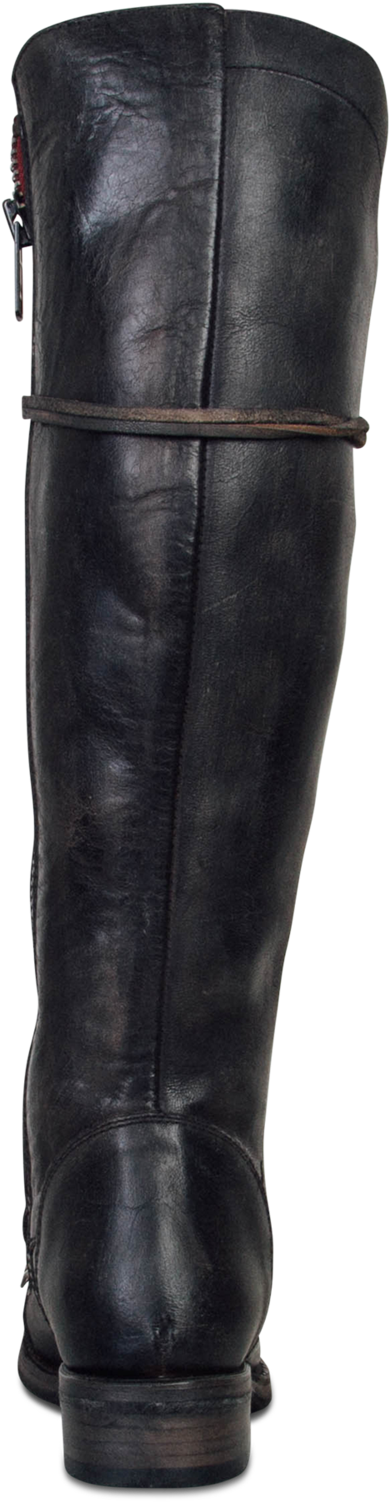 Laddytopia Womens Vintage Lace Up Knee High Zipper - Knee-high Boot (2000x2000), Png Download