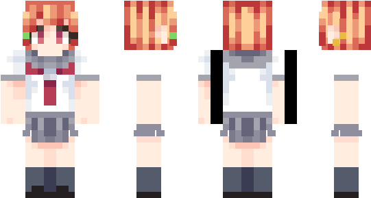 Minecraft Skin Niconiconii - Graphic Design (600x348), Png Download