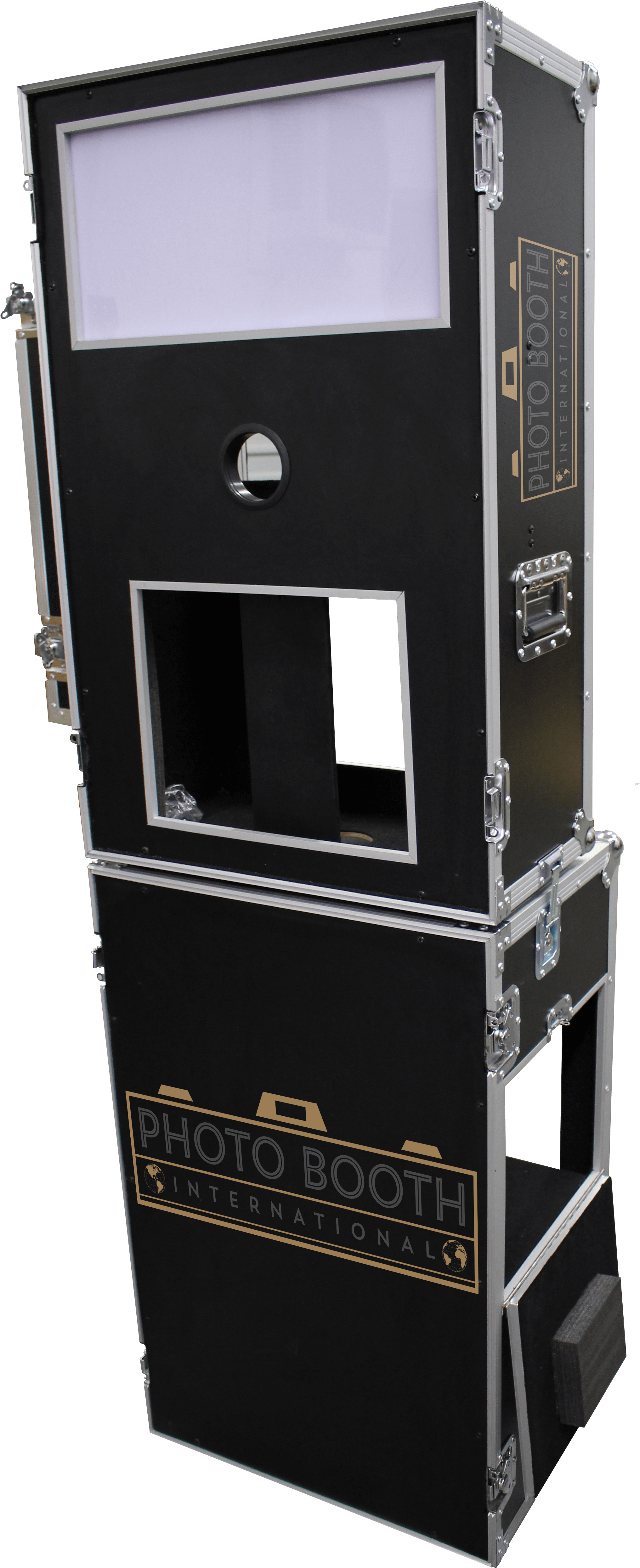 Black Photo Booth Road Case Shell (3456x5184), Png Download