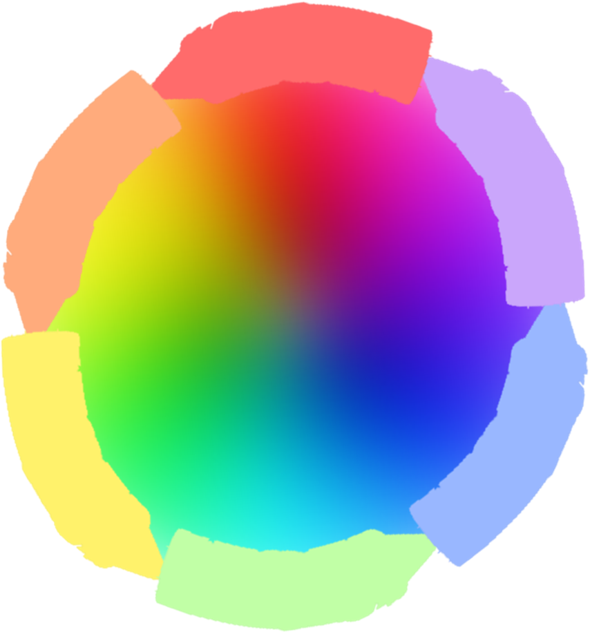 Color Guard Emblem - Circle (854x915), Png Download