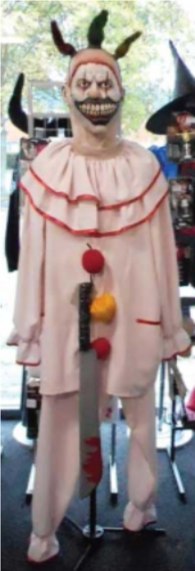 Twisty The Clown Mens American Horror Story Halloween - Costume (900x1140), Png Download