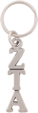 Zeta Tau Alpha Keychain - Keychain (458x458), Png Download