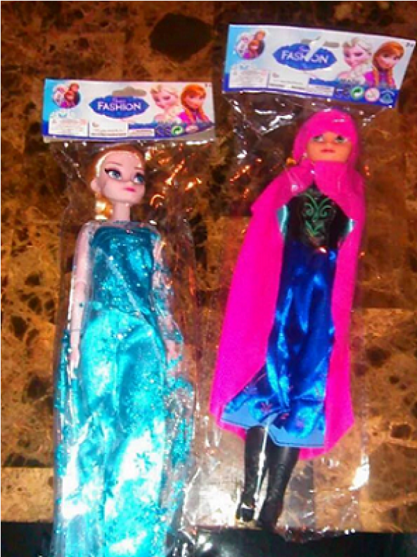2 Bonecas Frozen M10694 - Barbie (800x800), Png Download