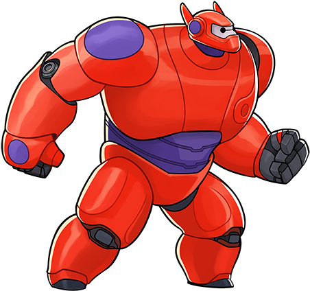 Baymax Is A Front Line Tank Hero Baymax's Hero Chips - Disney Heroes Battle Mode Characters (500x500), Png Download