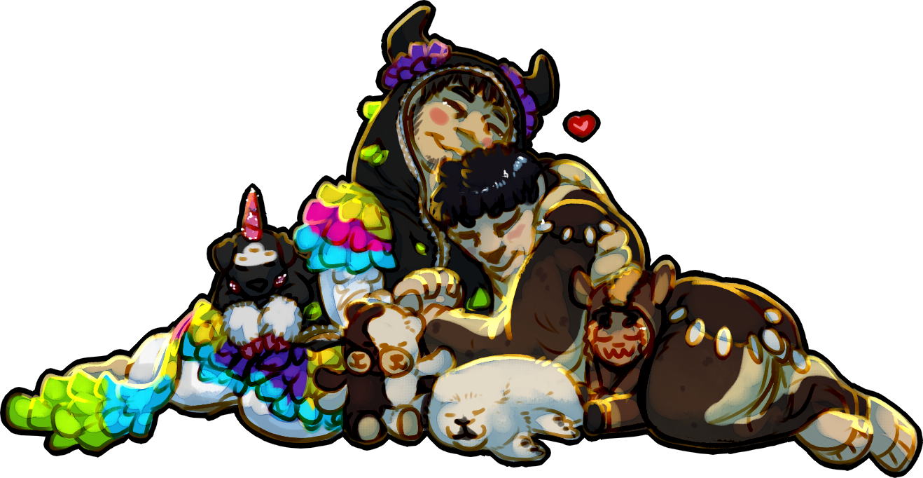 [g] Comfort Pile - Cartoon (1318x682), Png Download