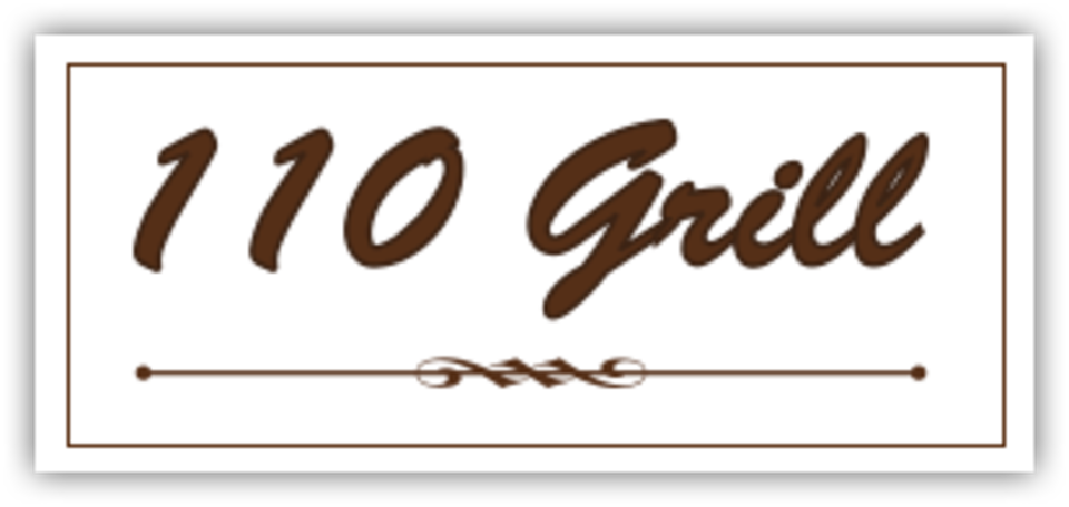 110 Grill Logo (960x456), Png Download